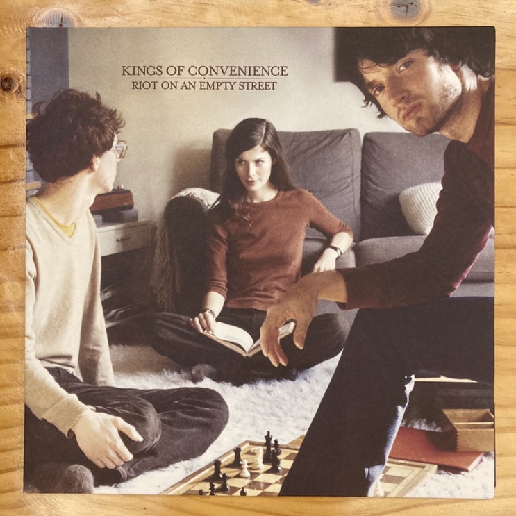  [LP, 엘피] Kings Of Convenience(킹스 오브 컨비니언스) – Riot On An Empty Street (2016 유럽 리이슈 블랙 바이닐)