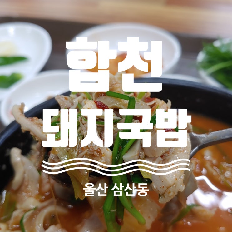  울산 24시 맛집 삼산동 합천돼지국밥돈다리탕