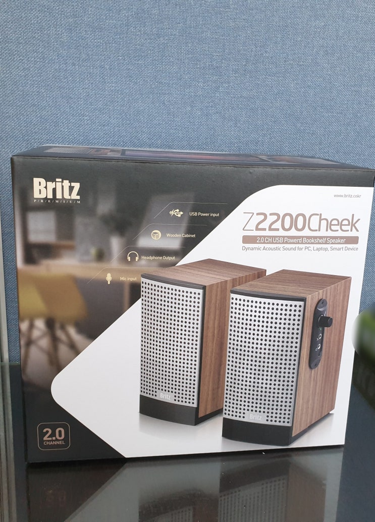  Z2200Cheek 브리츠 스피커 사용후기 