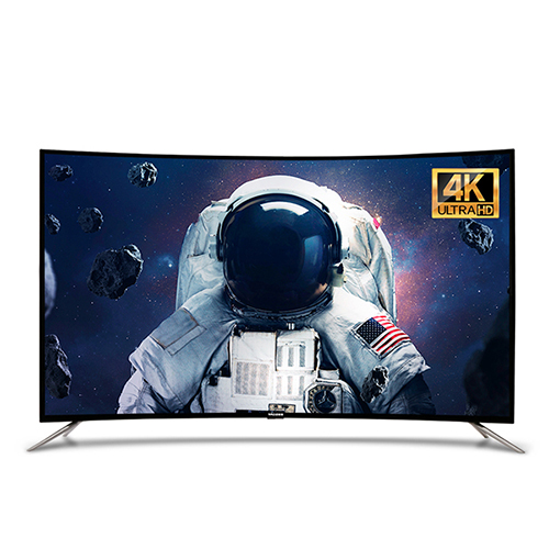  모지 UHD LED 139.7cm 커브드 TV W55CUTV, 스탠드형, 방문설치