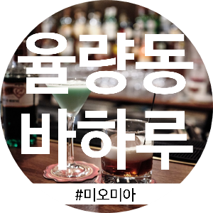  [청주 칵테일바] 낮과 밤이 다른 매력이 있는 곳 : 율량동 바하루(bar하루)