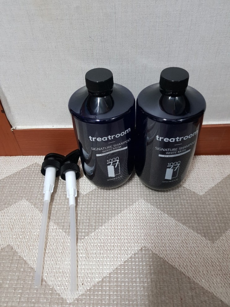  트리트룸 시그니처 샴푸 향이 은은한게 좋네요