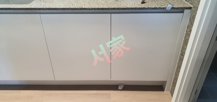  해운대 롯데캐슬스타 95타입 LG 디오스 12인용 DFB22D 식기세척기 장공사