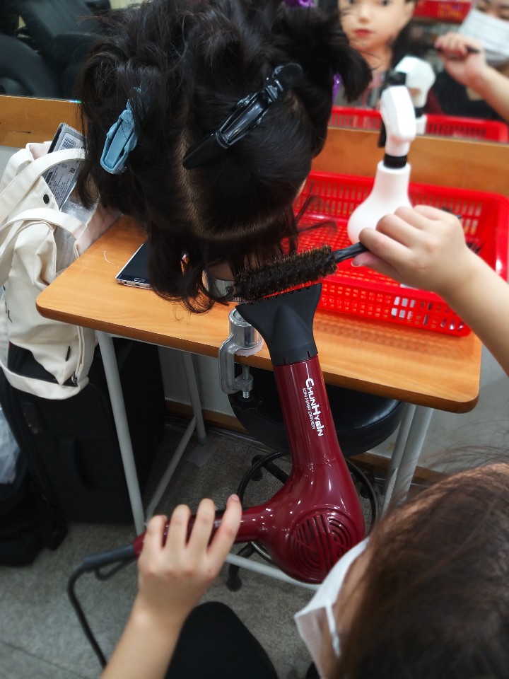  서울미용학원 국가자격증반 단기속성반 수업 진행!