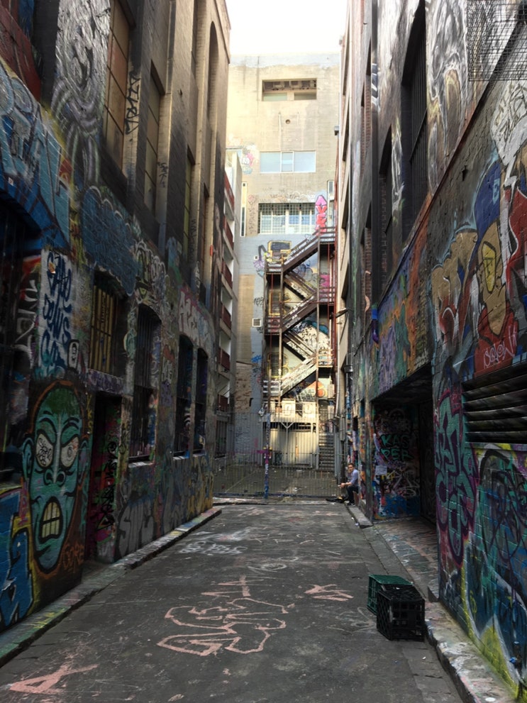  엄마랑 호주 여행 3 : 시드니에서 멜버른으로️  호시어 레인Hosier Lane + 칼턴정원Carlton Gardens