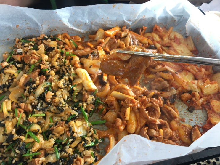  김포 꼬꼬오리주물럭 가격,맛,양,분위기 물개박수 맛집