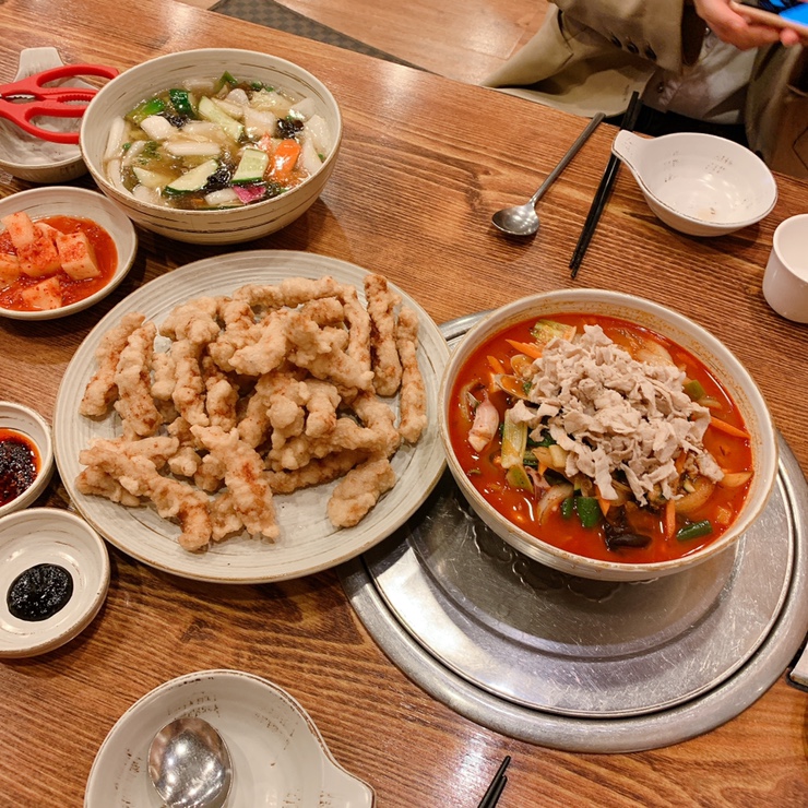  송파 가락동 맛집, 오향가 진미짬뽕과 탕수육 여기가 찐이야