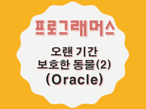  [프로그래머스 - Oracle] 오랜 기간 보호한 동물 2 (59411)