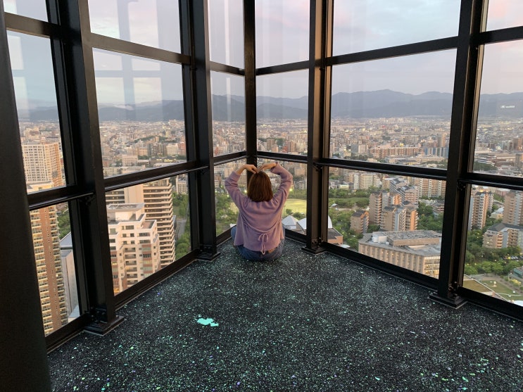 [여행 / 일본 후쿠오카] 19.05.20 후쿠오카 타워에서 일몰 구경 :)