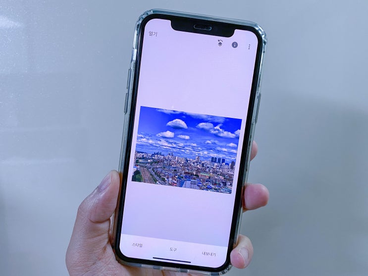 아이폰 사진 보정 앱 스냅시드, 컴퓨터가 필요없는 스마트폰 어플