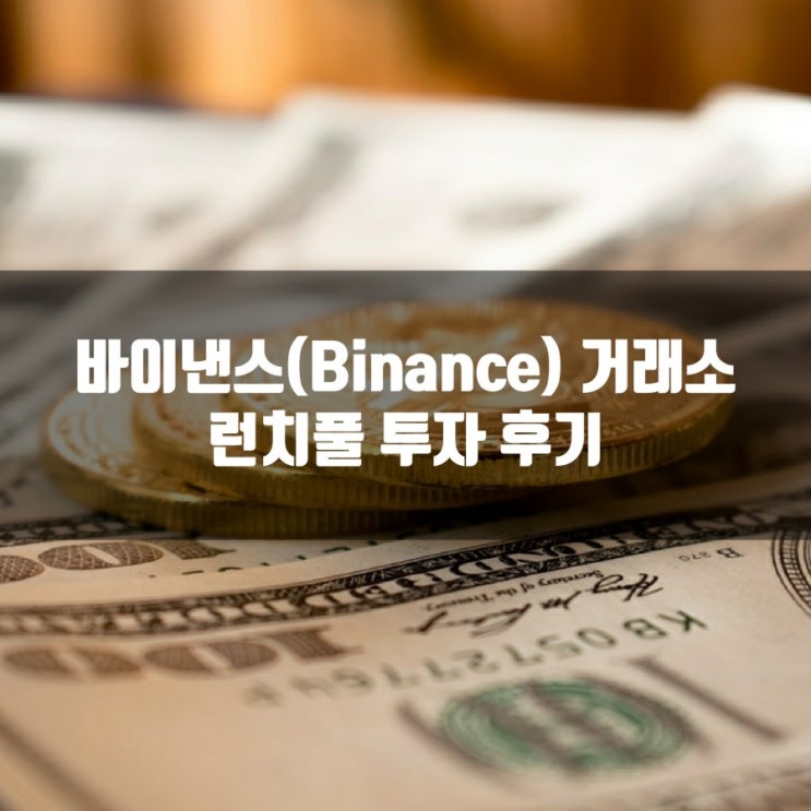  바이낸스(Binance) 거래소 런치풀 투자 후기
