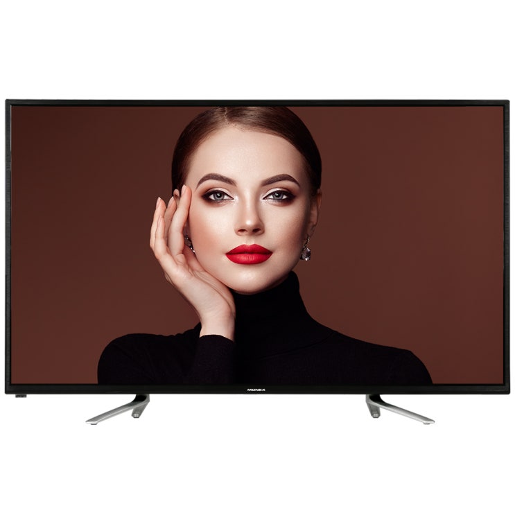  모넥스 UHD HDR 109cm TV M433683UT, 스탠드형, 자가설치