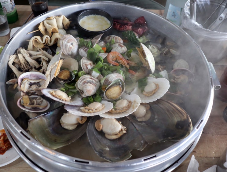  굴포천역맛집 택이네조개전골 부평점 칼국수 보리밥까지 대박