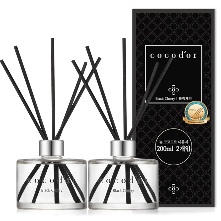  뉴 코코도르 디퓨저 200ml 2개, 블랙체리