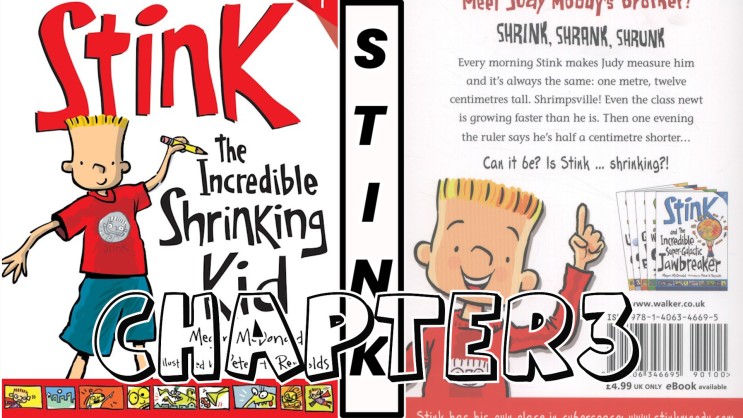 읽기 쉬고 재밌는 영어 소설(원서) 스팅크 오디오북 (자막 포함) "The Incredible Shrinking Kid" Chapter 3