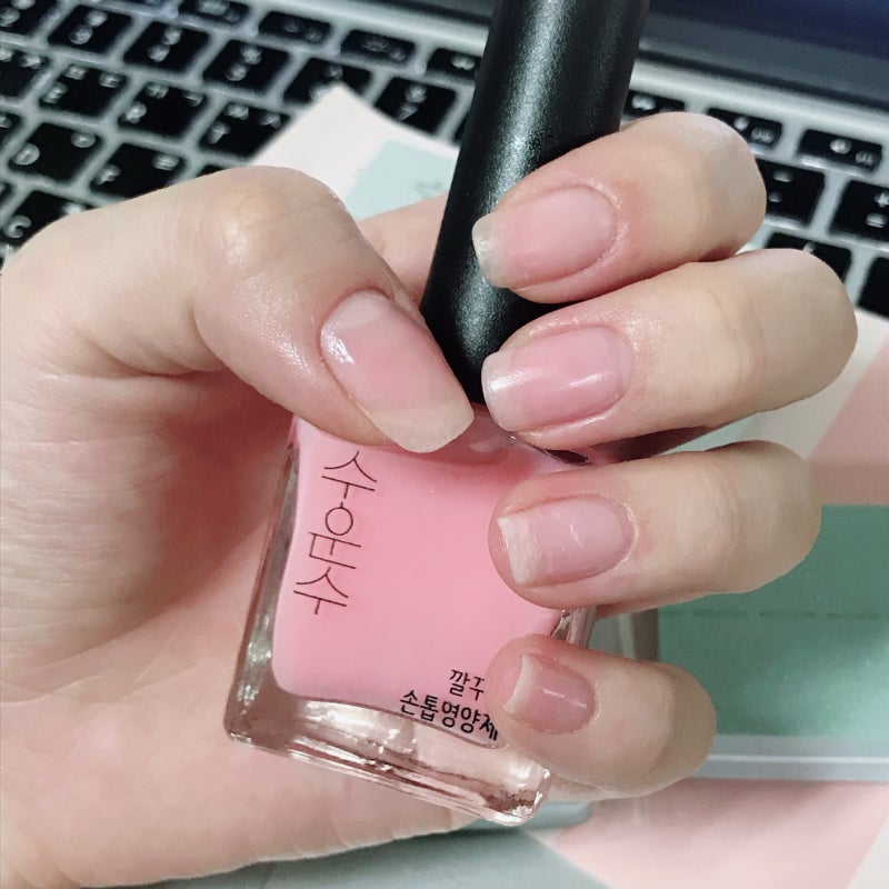 손톱강화제 추천 : : 젤네일로 울퉁불퉁해진 손톱에는 수운수 손톱영양제