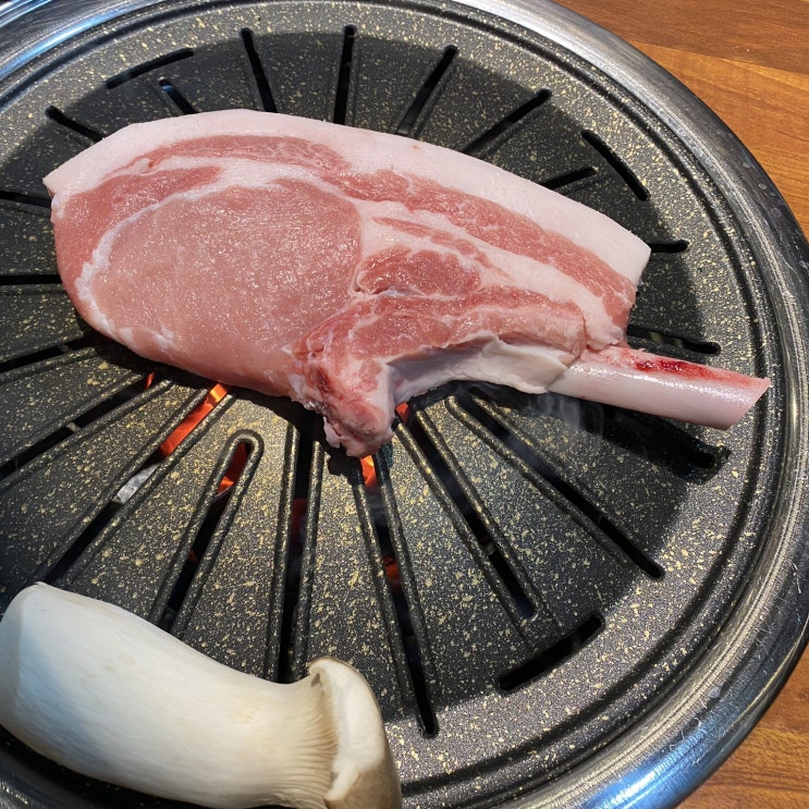 [ 한식당 ]  청라 화로구이 도끼살이 맛있는 커넬웨이 고기집