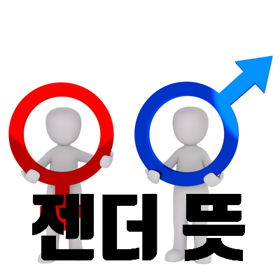  젠더 뜻 알려드릴께요