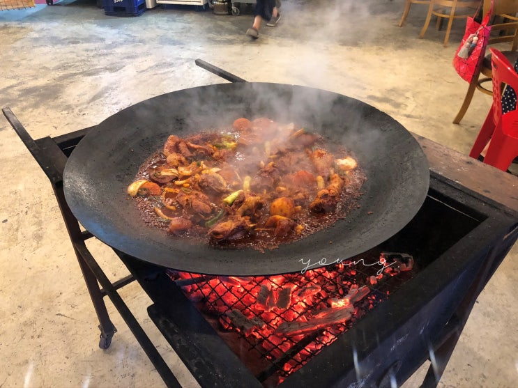 솥뚜껑 닭볶음탕! 담양 맛집! 