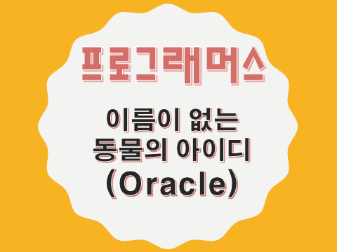  [프로그래머스 - Oracle] 이름이 없는 동물의 아이디 (59039)
