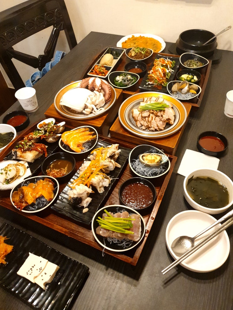  [부평시장역 맛집] 가족 외식하기 좋은 향이랑! 갑오징어문어보쌈 먹고 왔어요.