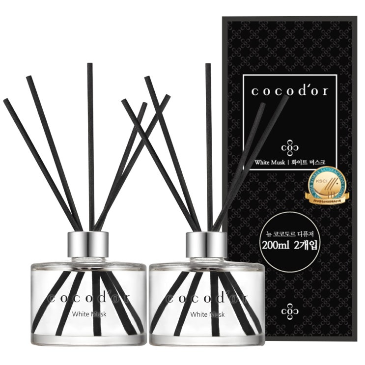  뉴 코코도르 디퓨저 200ml 2개, 화이트머스크