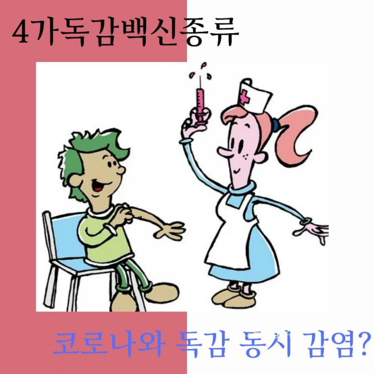 4가 독감 백신 종류-코로나와 독감 동시 감염자