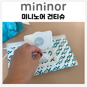  미니노어 대용량 건티슈 육아 꿀템 인정