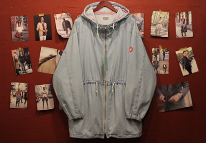 C.E シーイー CAVEMPT BLEACHED DENIM PARKA C.E シーイー CAVEMPT BLEACHED DENIM PARKA
