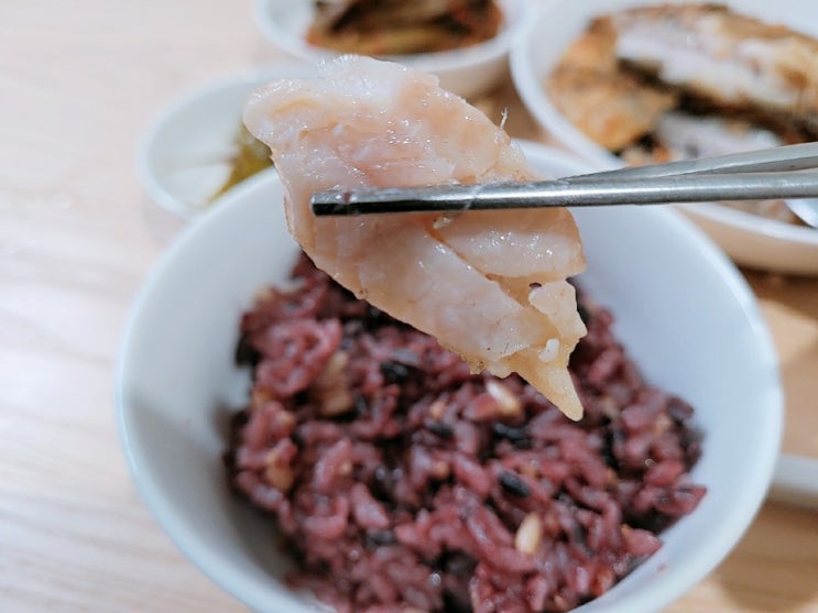  덕포수산 반건조생선 참조기로 맛있는 식사했어요
