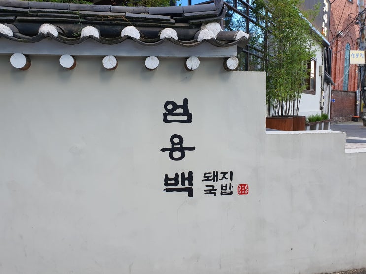  엄용백 돼지국밥 서울 종각점(VS 부산본점)
