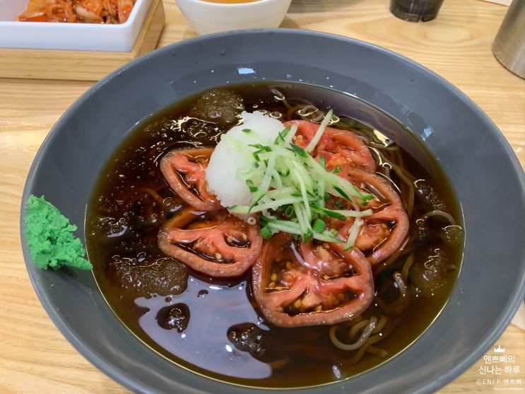 삼성역 코엑스 맛집 :: 자연은 맛있다 코엑스몰점_직장인 점심 장소로 딱인 풀무원ECMD 퓨전 누들 전문점에서 토마토 냉소바