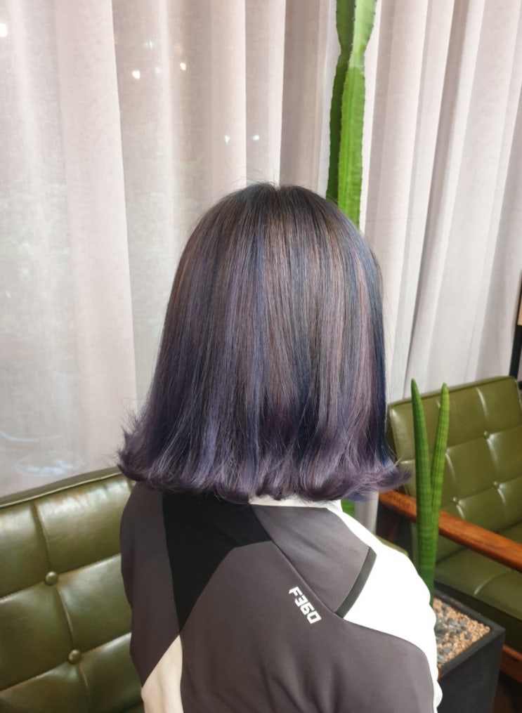  발레아쥬염색_옴브레헤어살롱(두정동미용실)