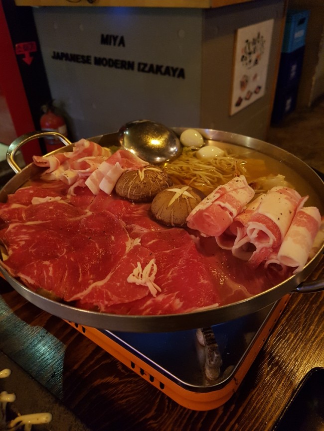  서면 나베 맛집 이자까야/창코나베&연어사시미 꿀조합 술집 : 미야(美夜)