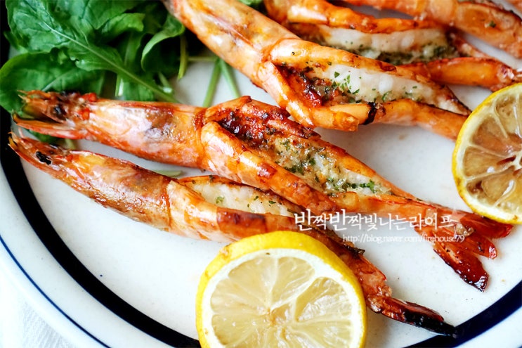  갈릭 새우 버터구이 탱글탱글 맛나요