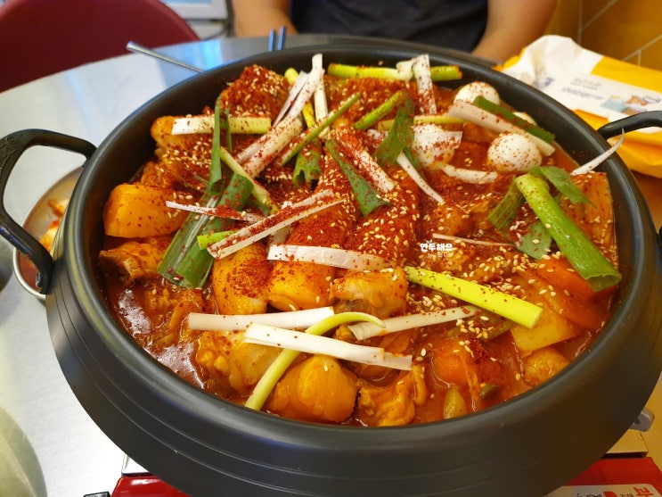  김해내외동맛집 곱이 들어있는 닭도리탕 엄지척닭도리 후기