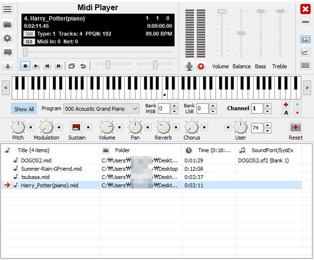 러스트에서 미디(midi) 파일 피아노 연주하기 : 네이버 블로그