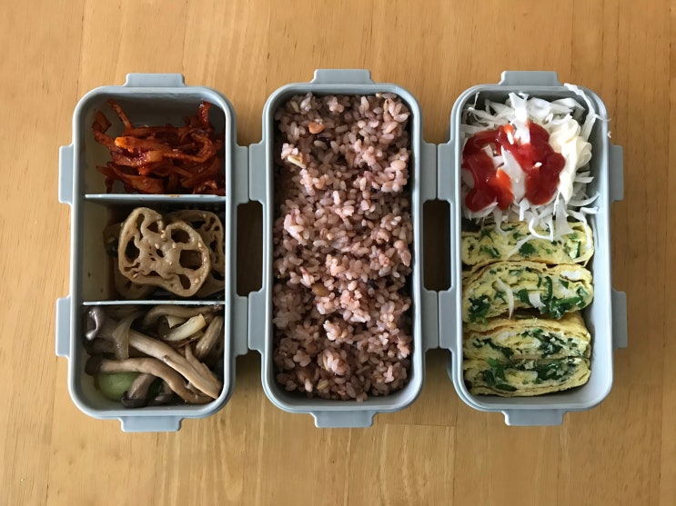  락앤락 3단도시락 으로 직장인 남편 도시락통 완벽해결!
