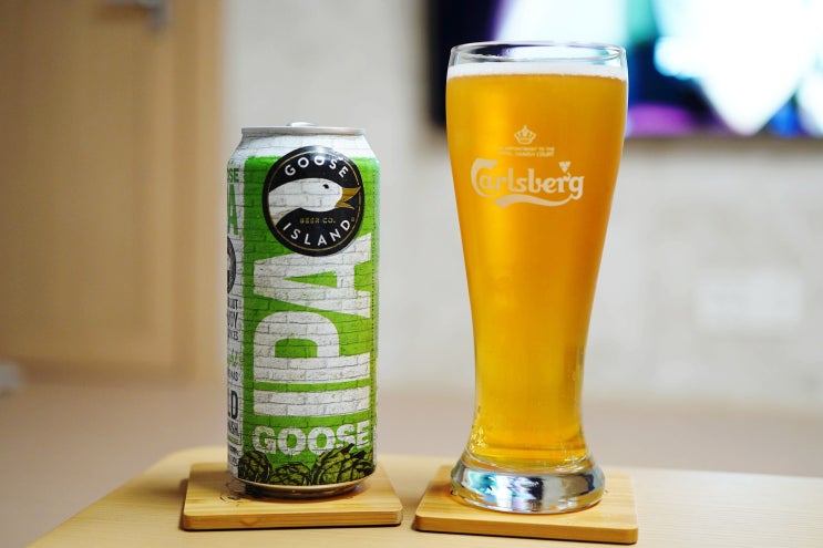  구스아일랜드 IPA 아이피에이, 홉 향기가 가득한 쌉싸름한 맥주