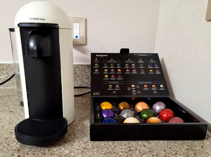  [언박싱/결혼선물/신혼선물]NESPRESSO VERTUO PLUS(네스프레소 버츄오 플러스 화이트)