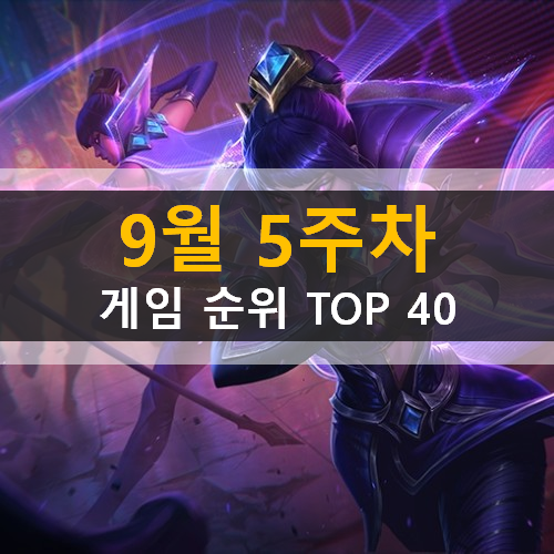 모바일게임순위 PC게임순위 온라인게임순위 스팀게임순위 (2020년 9월 5주차) 바람의나라연 리그오브레전드 어몽어스 모바일게임순위 PC게임순위 온라인게임순위 스팀게임순위 (2020년 9월 5주차) 바람의나라연 리그오브레전드 어몽어스
