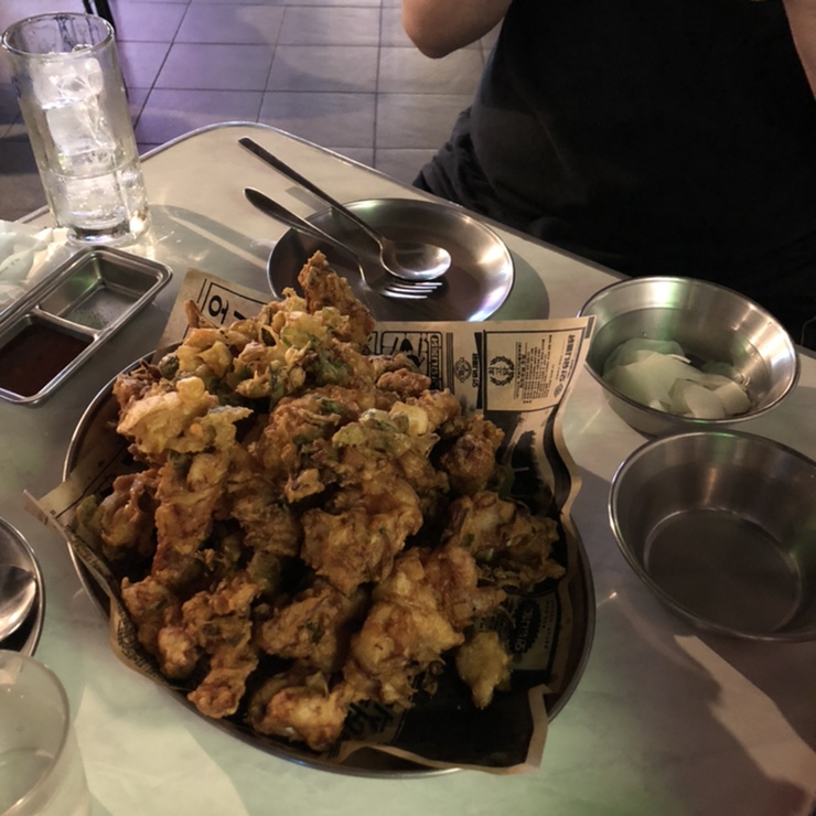 방배역 오유니통닭: 야채치킨+떡볶이 꼭드세오 (맛, 가격, 주차)