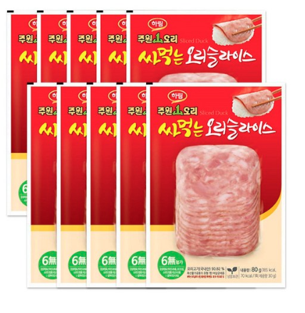  반찬 뭐해먹을지 고민될 때, 오리 슬라이스 어때요?