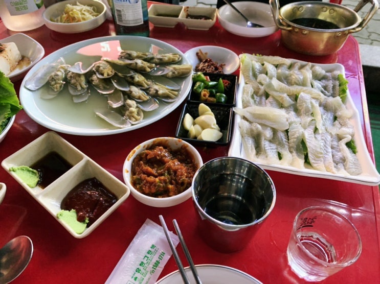  상봉 맛집 벌교 꼬막포차에서 맛조개를 맛보다