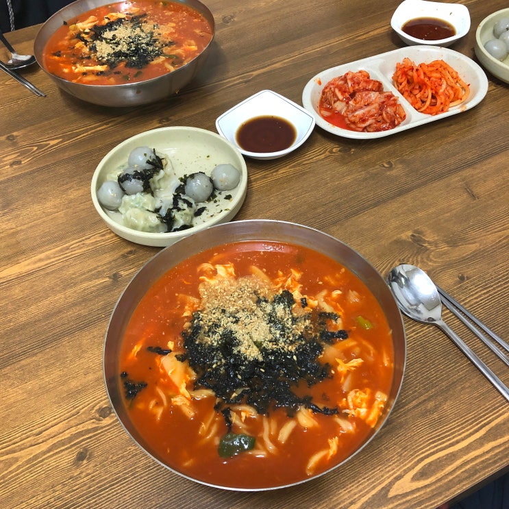  속초 장칼국수 정든식당 웨이팅 후 먹은 주관적인 후기