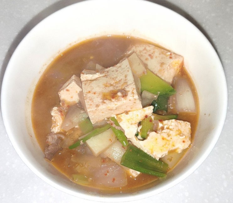  삼겹살 된장찌개