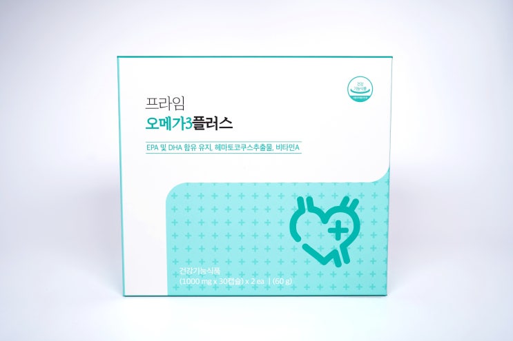  복합기능성 국산오메가3 추천 / 프라임 오메가3플러스