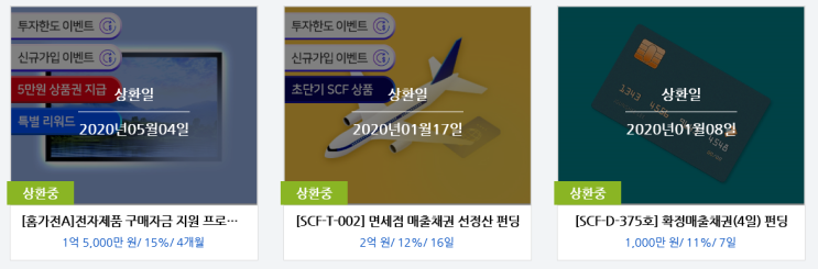  테라펀딩 안녕, 이제 시소펀딩 투자 시작!