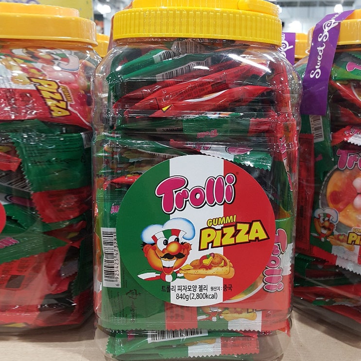   트롤리 코스트코 피자젤리 840G  12G X 70PK  1개 