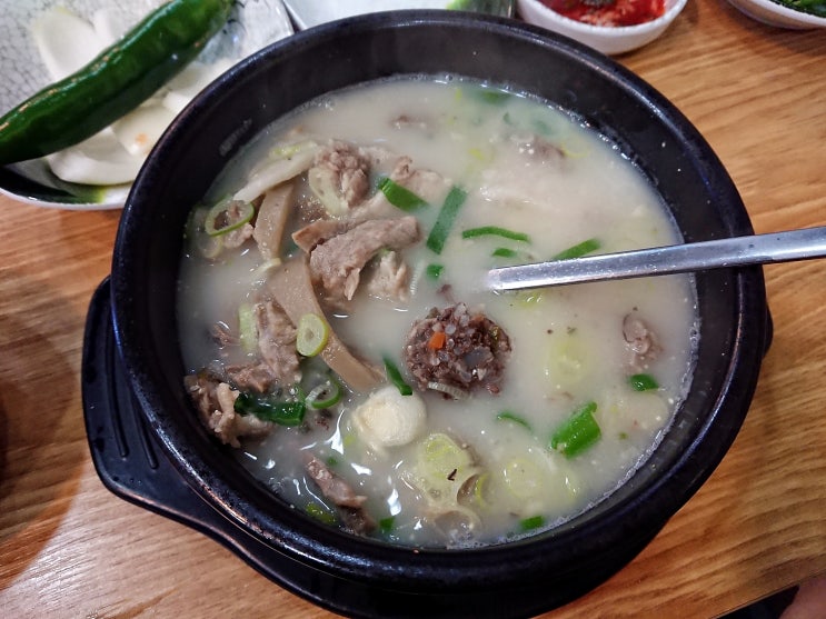  서울 오류동/천왕역 '복덩이순대국' 순대국